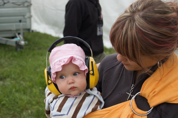 Young audience at Rabarock