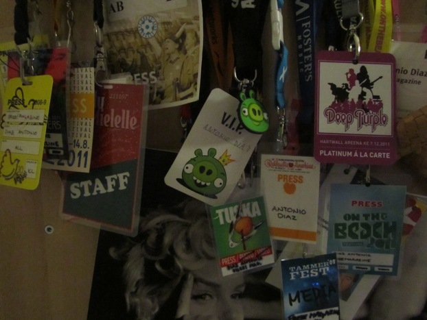 Press passes