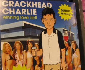 Charlie Sheen doll